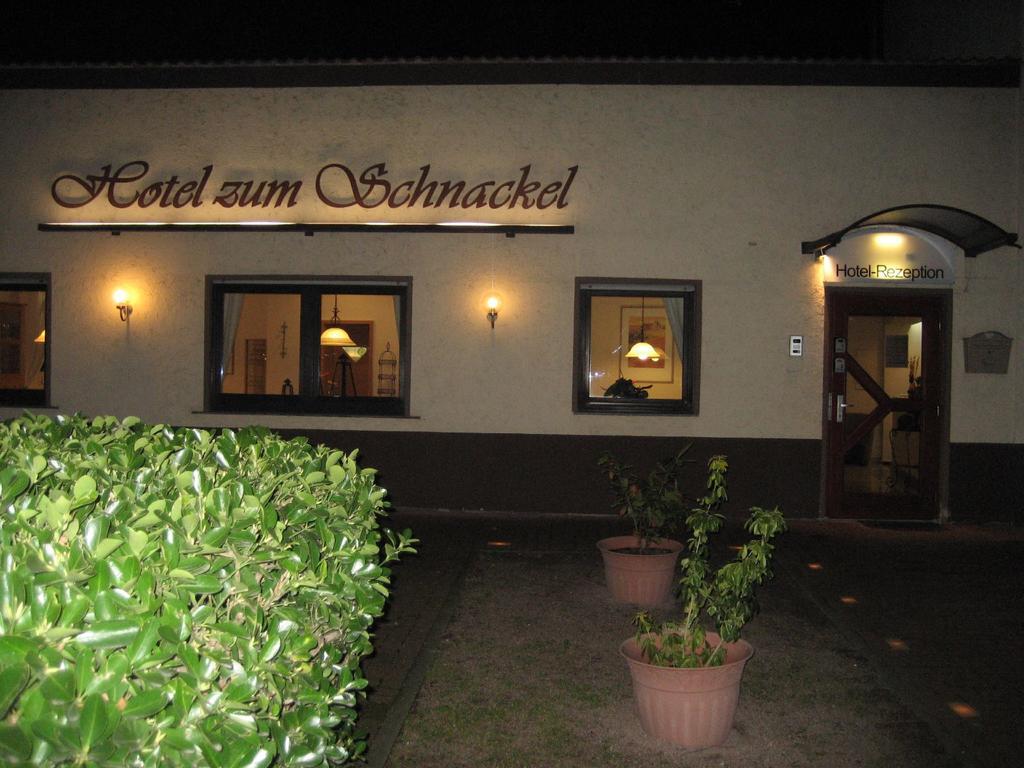 Hotel zum Schnackel Wiesbaden Exterior foto
